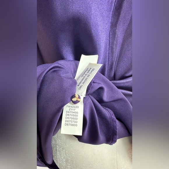 Lucky Brand Silk Floral Border Dress Size Small NWT - Picture 14 of 15